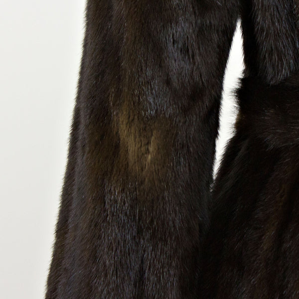 Mahogany Mink Coat- Size XS (Vintage Furs)