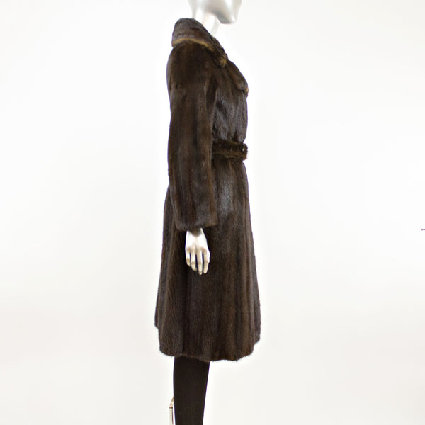 Mahogany Mink Coat- Size XS (Vintage Furs)