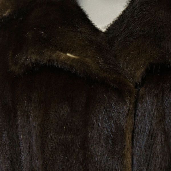 Mahogany Mink Coat- Size XS (Vintage Furs)