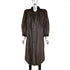 Full Length Mahogany Mink Coat- Size S