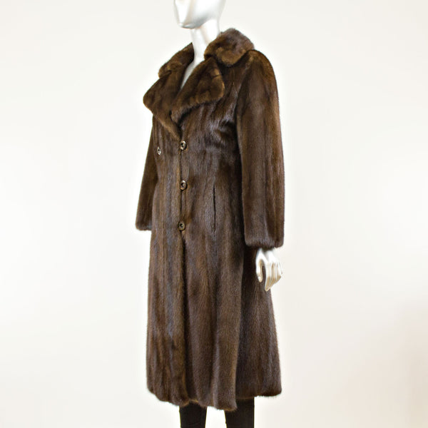 Mahogany Mink Coat - Size S (Vintage Furs)