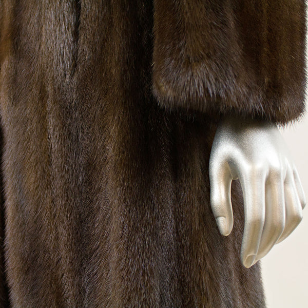Mahogany Mink Coat - Size S (Vintage Furs)