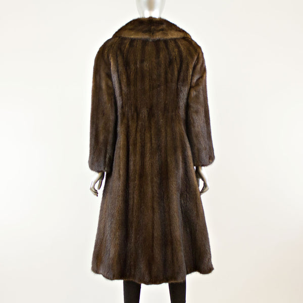 Mahogany Mink Coat - Size S (Vintage Furs)
