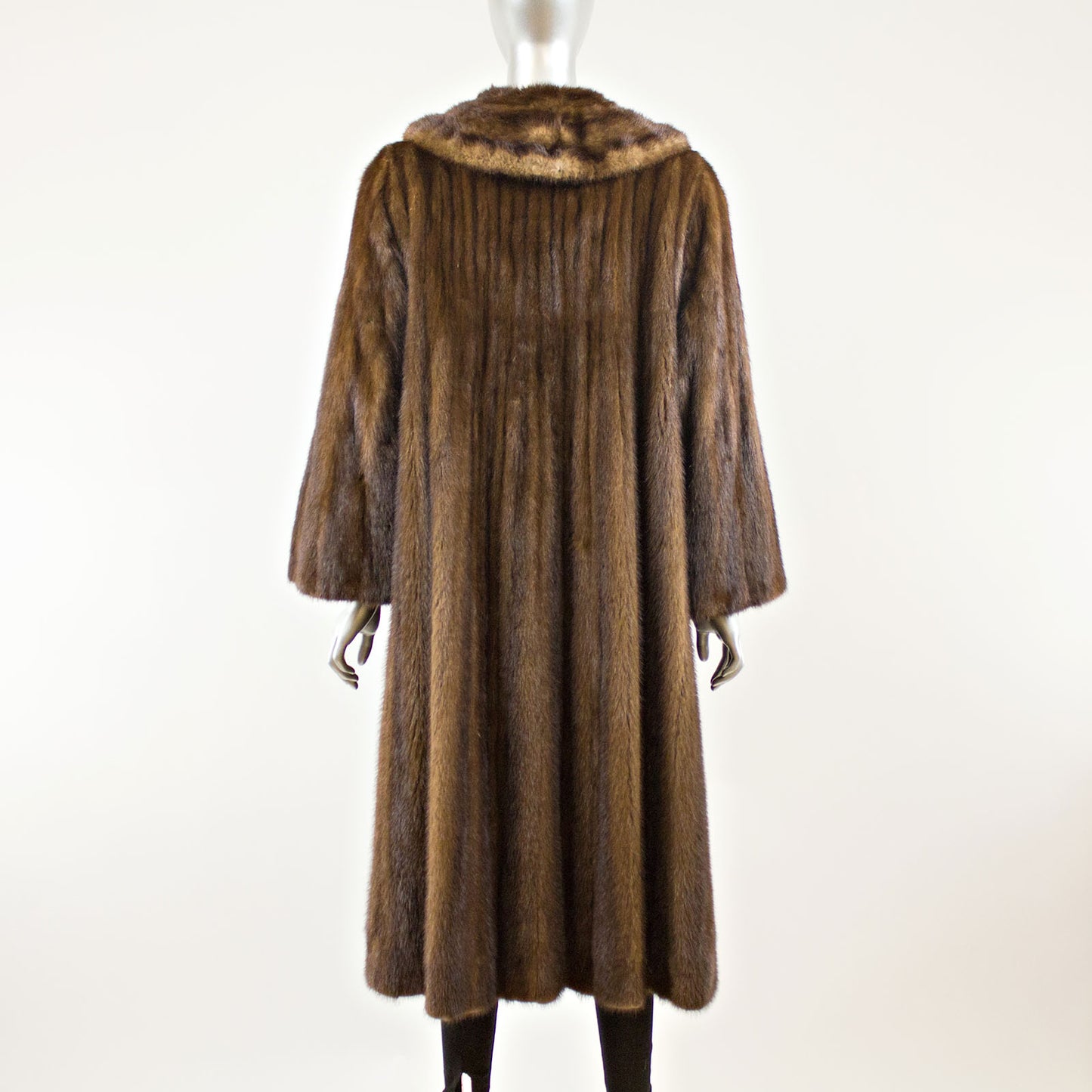 Mahogany Mink Coat - Size M