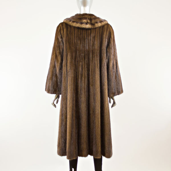 Mahogany Mink Coat - Size M (Vintage Furs)