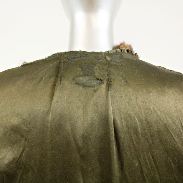 Mahogany Mink Coat - Size M (Vintage Furs)