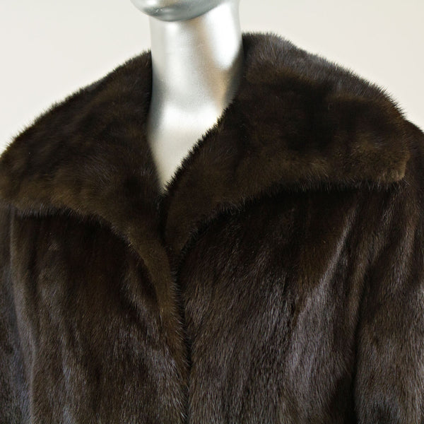 Mahogany Mink Coat - Size S (Vintage Furs)