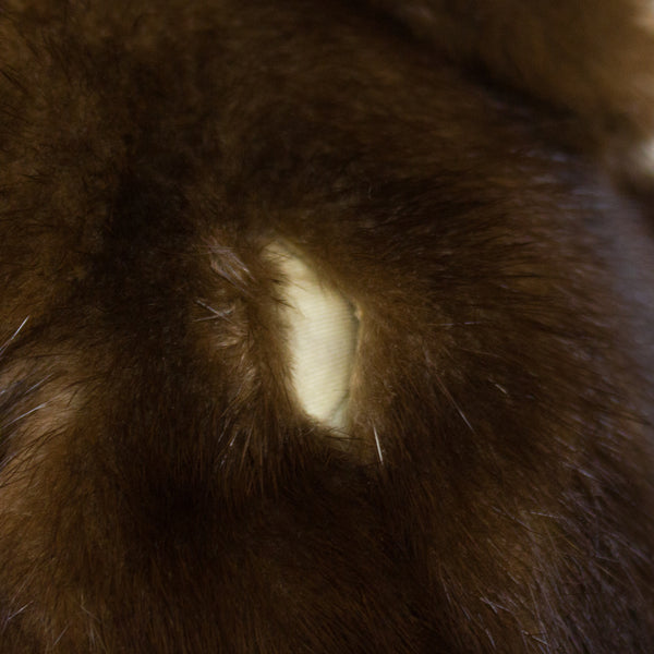 Mahogany Mink Coat - Size S (Vintage Furs)
