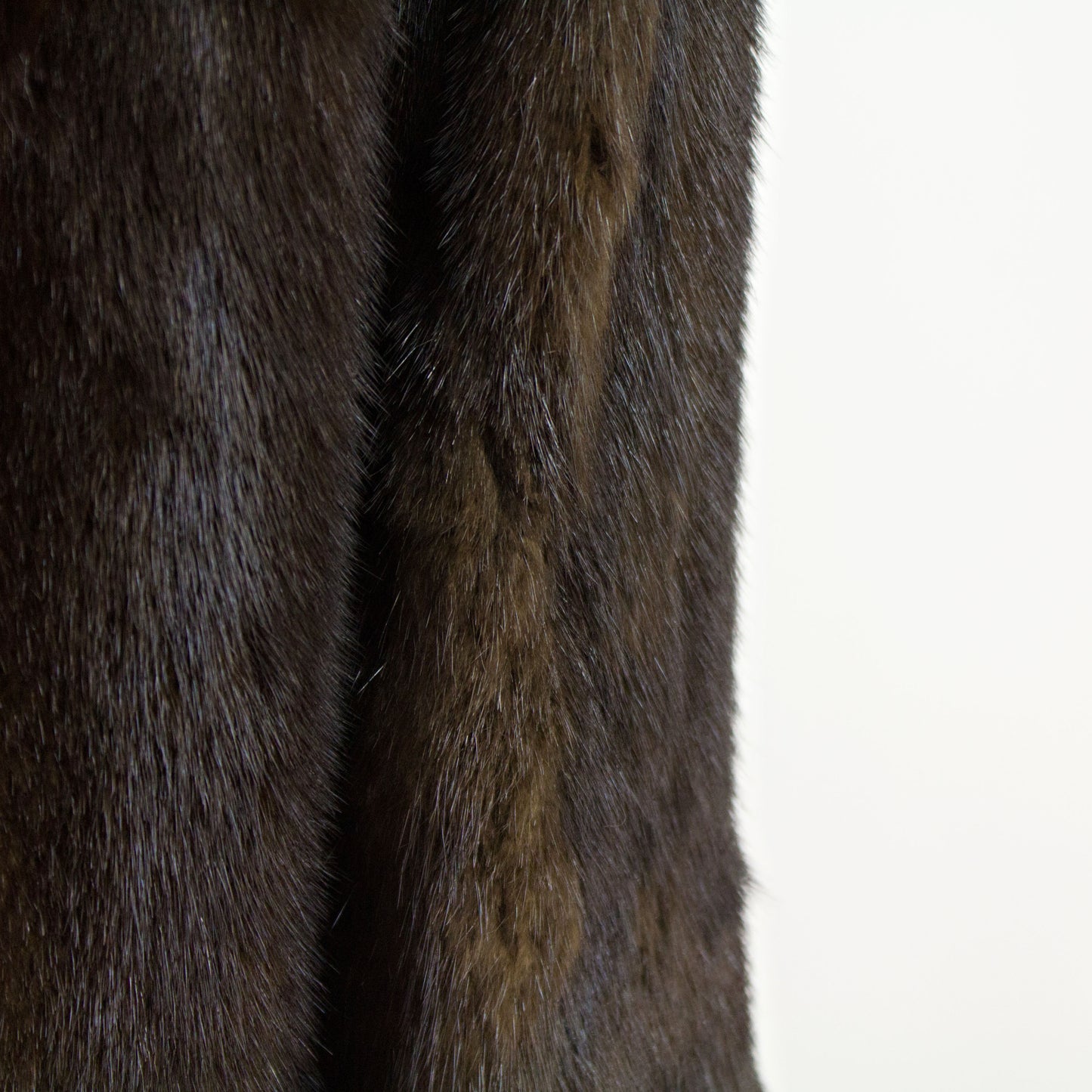Mahogany Mink Fur Jacket- Size M