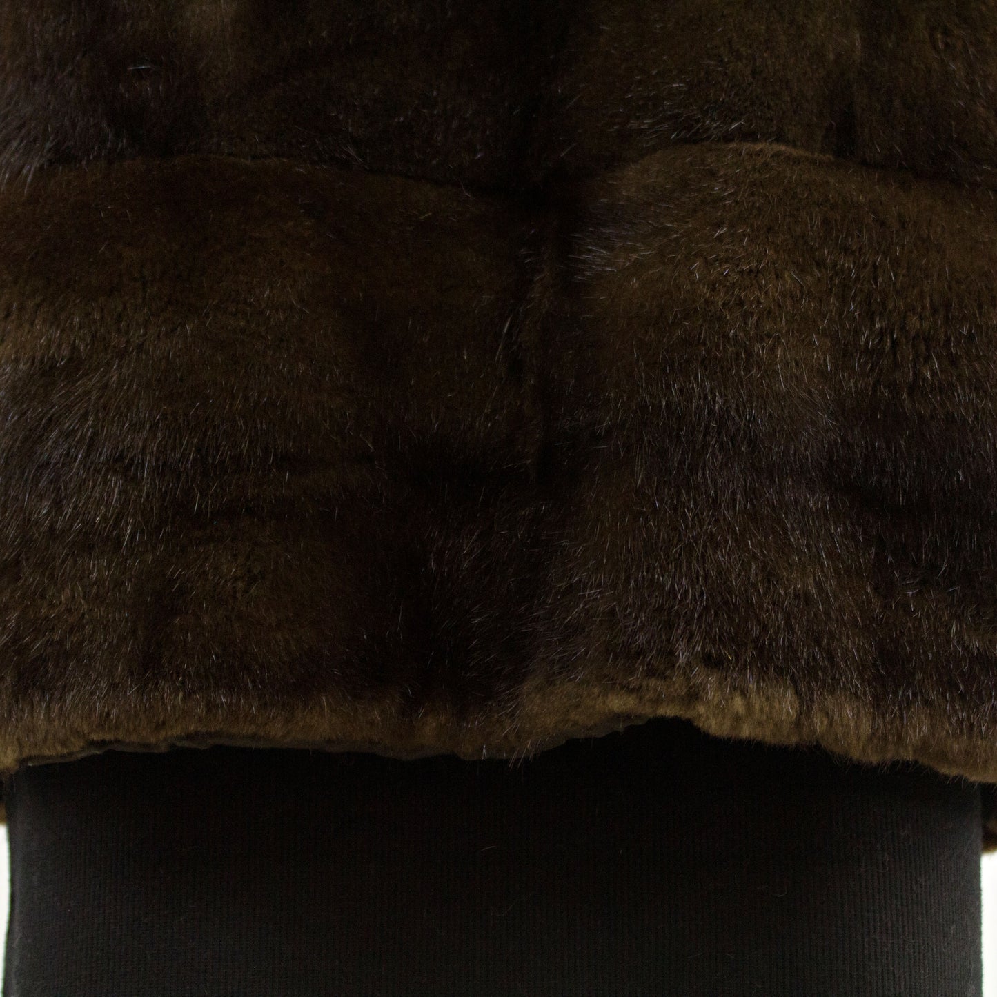 Mahogany Mink Fur Jacket- Size M