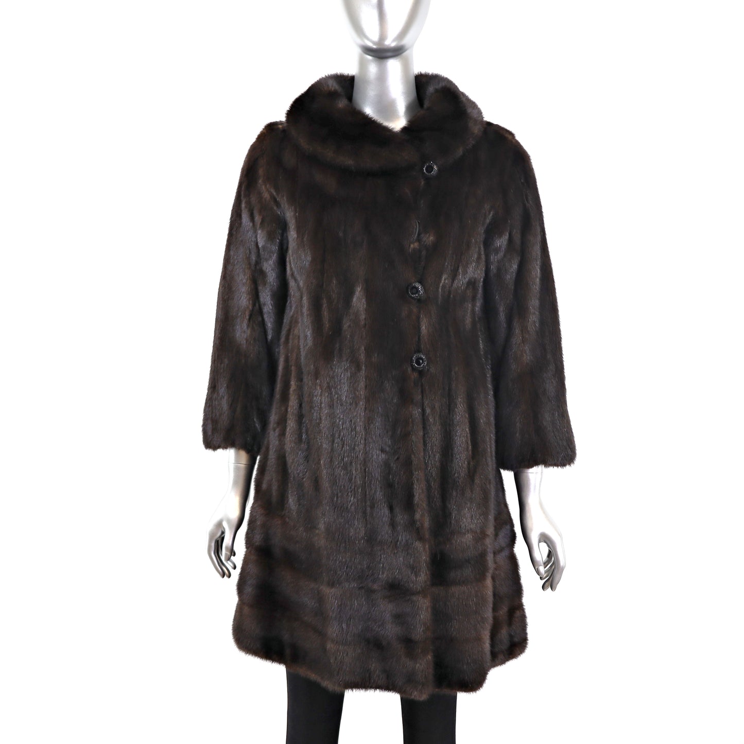 Dark Brown Mink Stroller- Size M