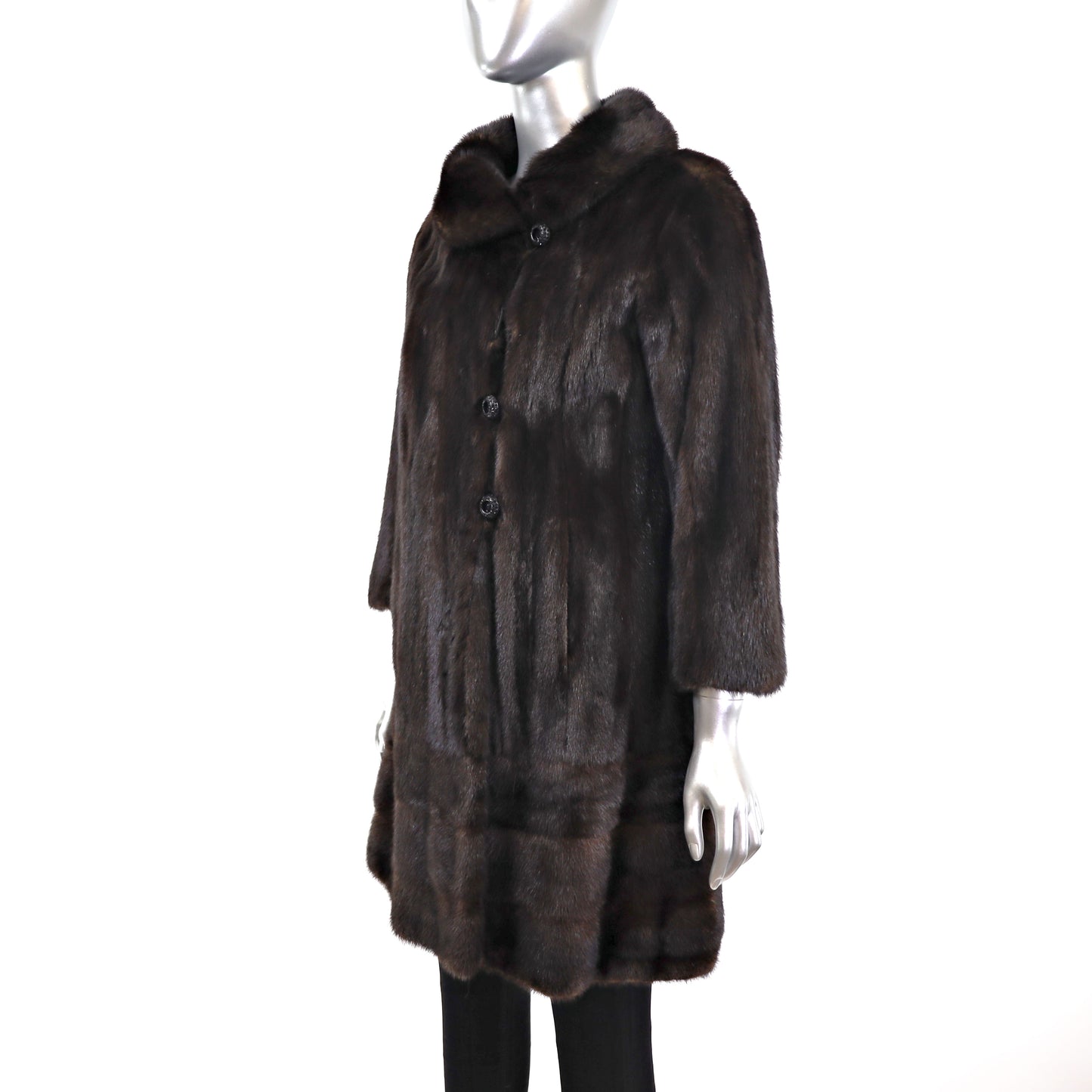 Dark Brown Mink Stroller- Size M