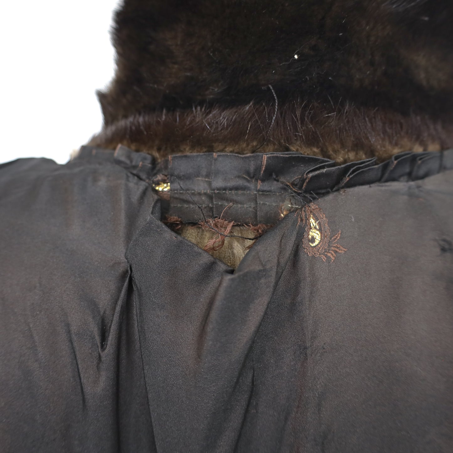 Dark Brown Mink Stroller- Size M