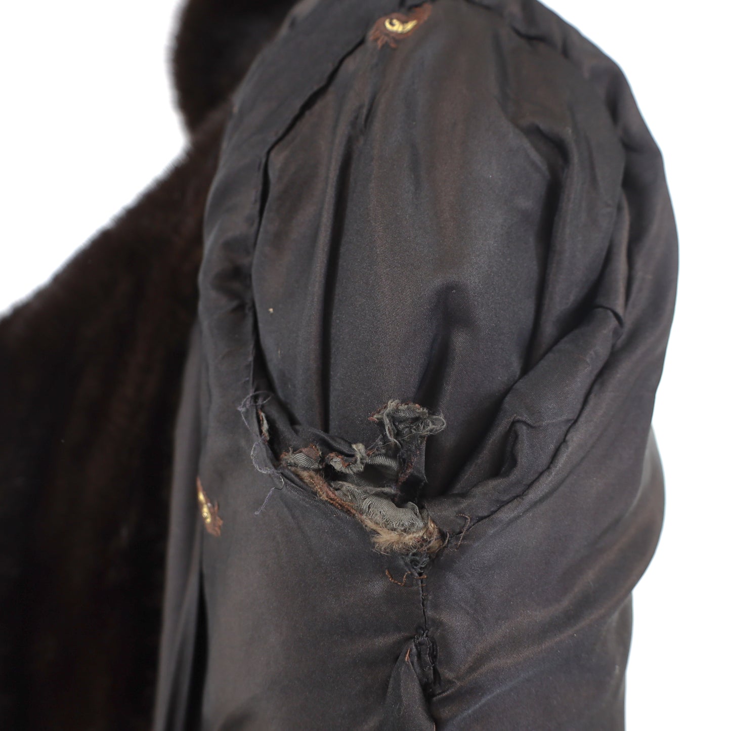 Dark Brown Mink Stroller- Size M