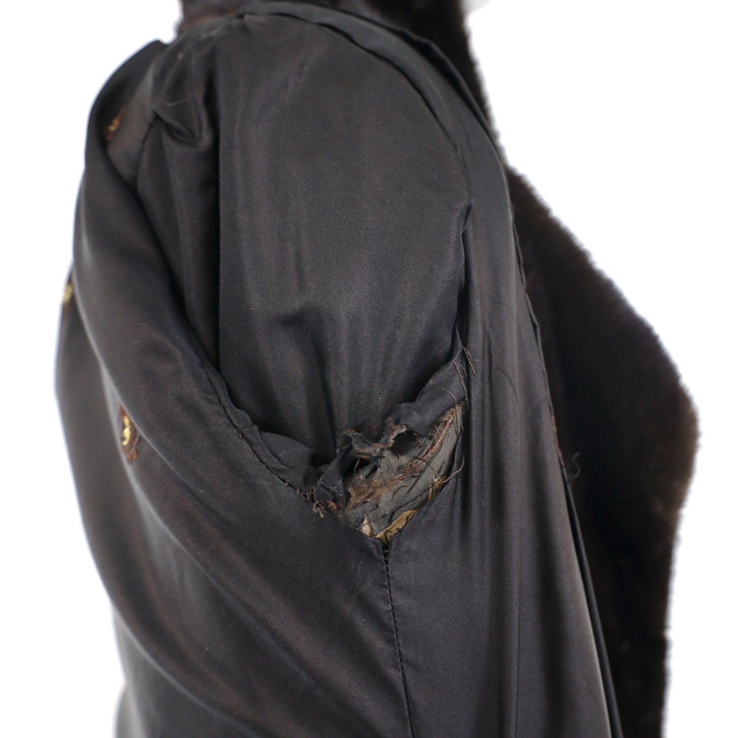 Dark Brown Mink Stroller- Size M