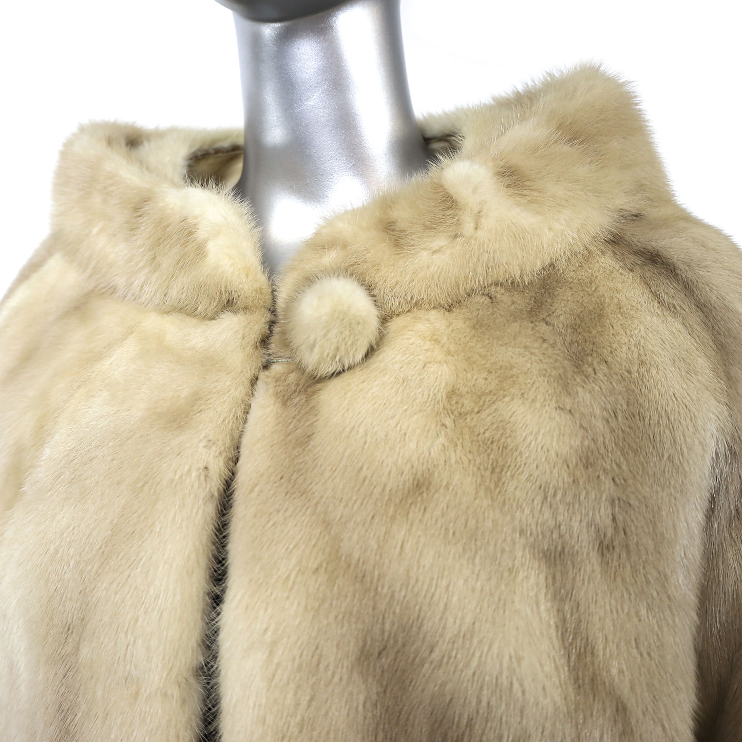 Tourmaline Mink Bolero Jacket- Size M