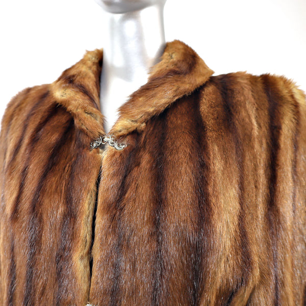 Chine Mink Cape- Size S