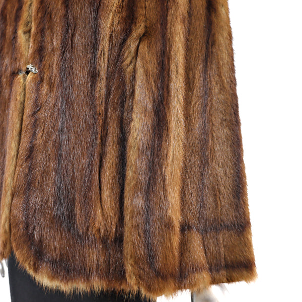 Chine Mink Cape- Size S