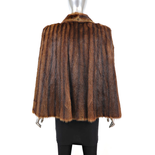 Chine Mink Cape- Size S