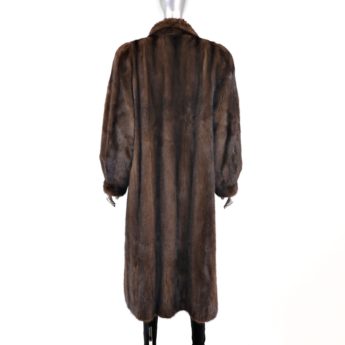 Brown Mink Coat- Size M