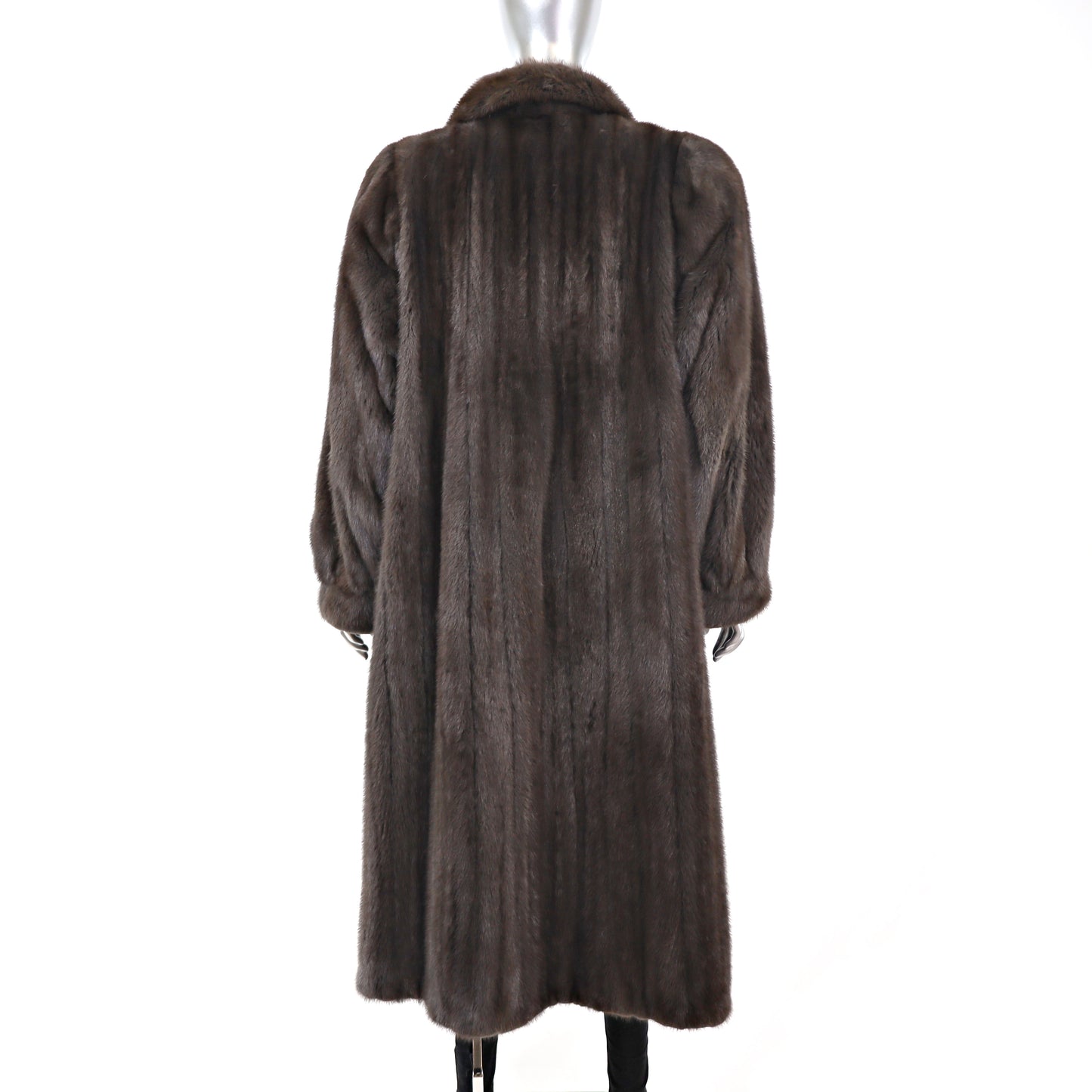 Brown Mink Coat- Size M