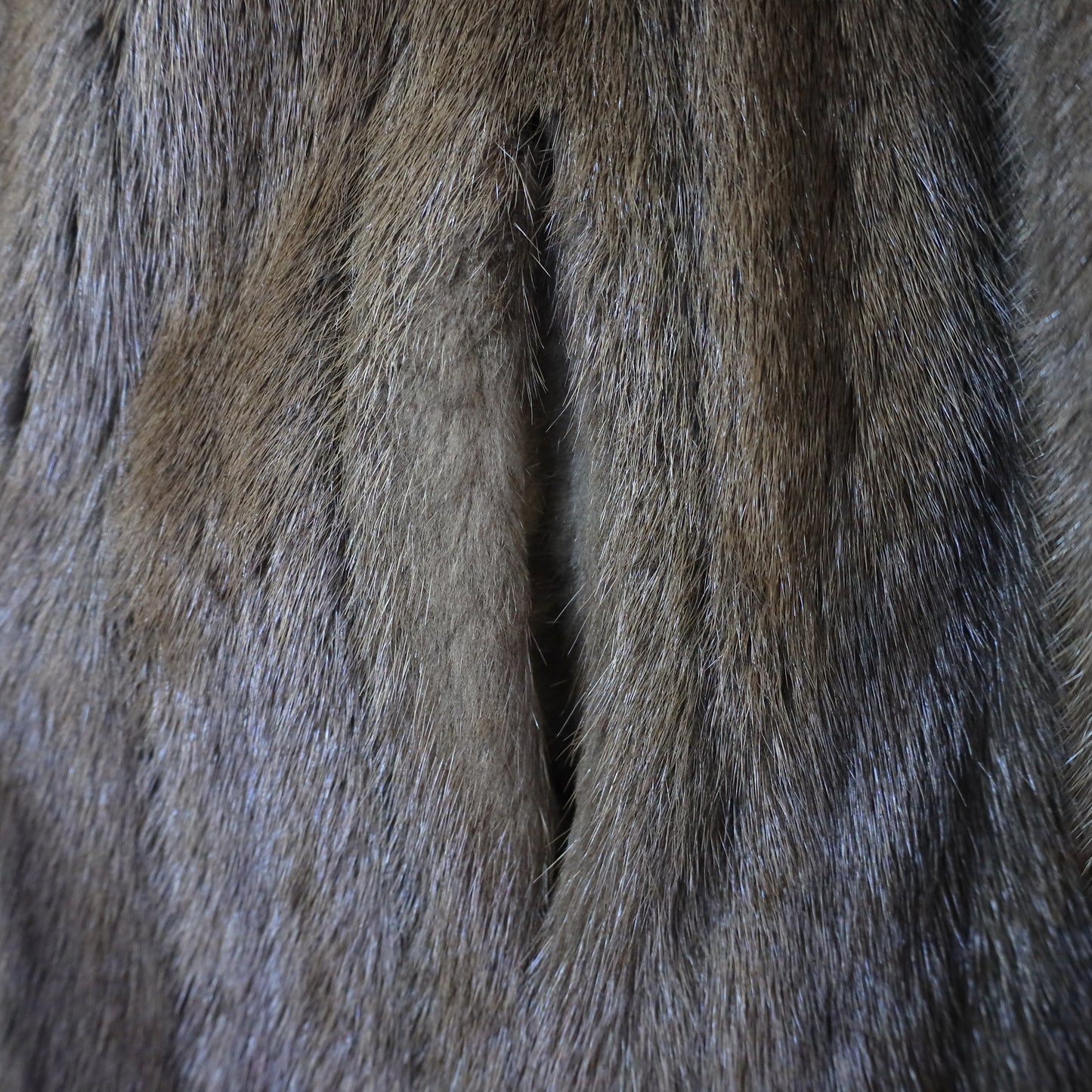 Brown Mink Coat- Size M