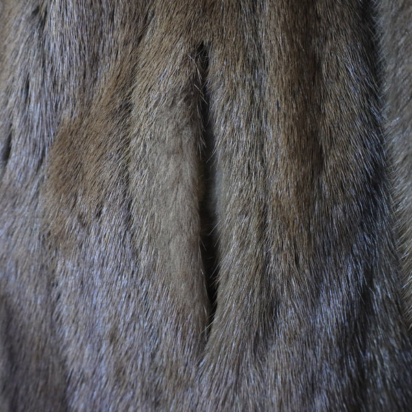 Mahogany Mink Coat- Size M