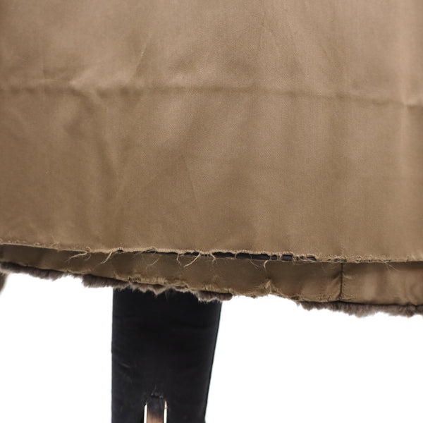 Mahogany Mink Coat- Size M