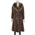 Section Mink Coat with Raccoon Collar- Size XS