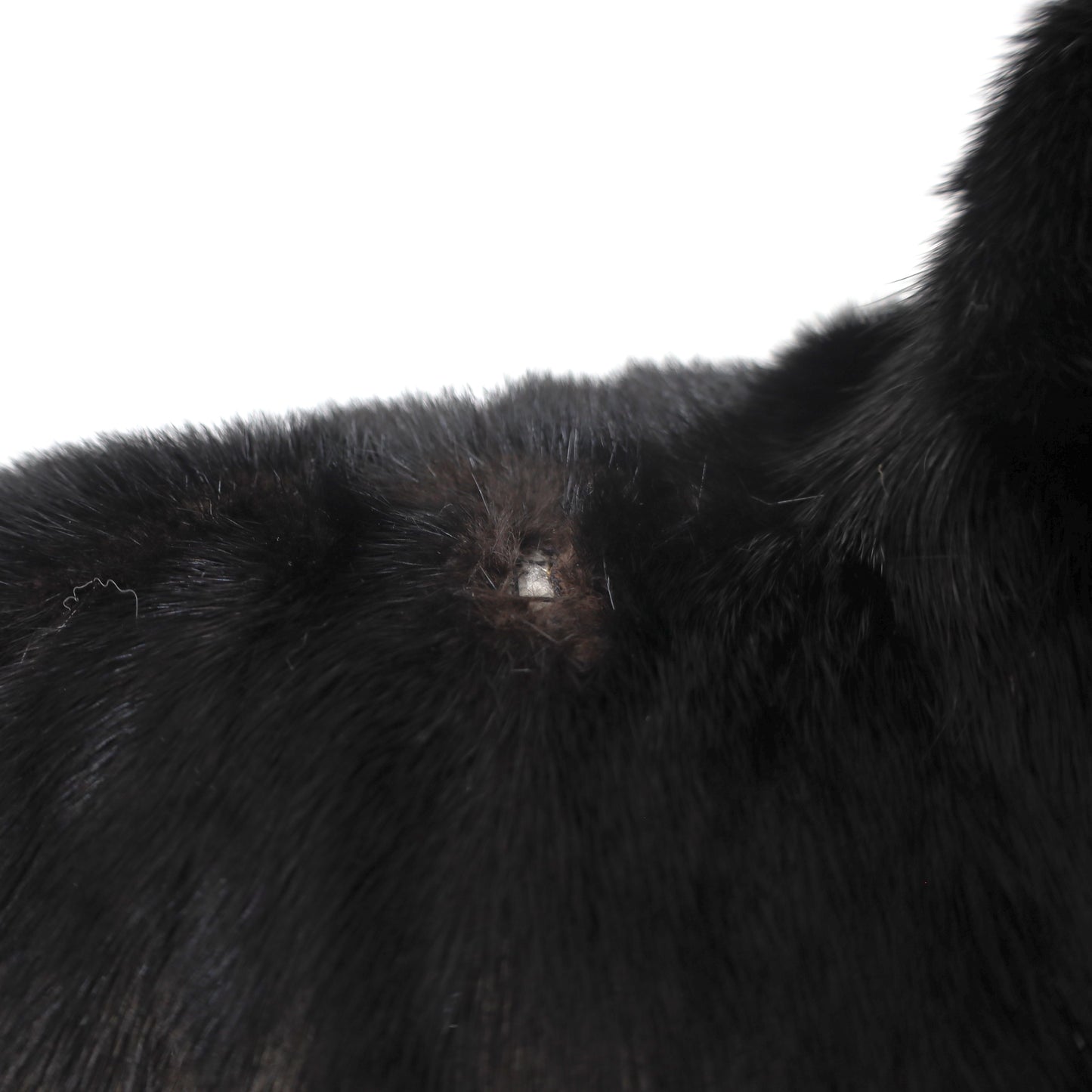 Black Mink Coat- Size M