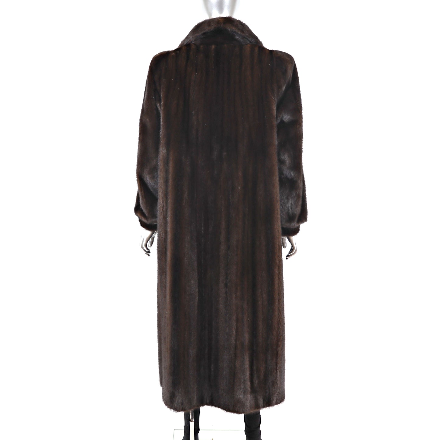 Mahogany Mink Coat- Size L