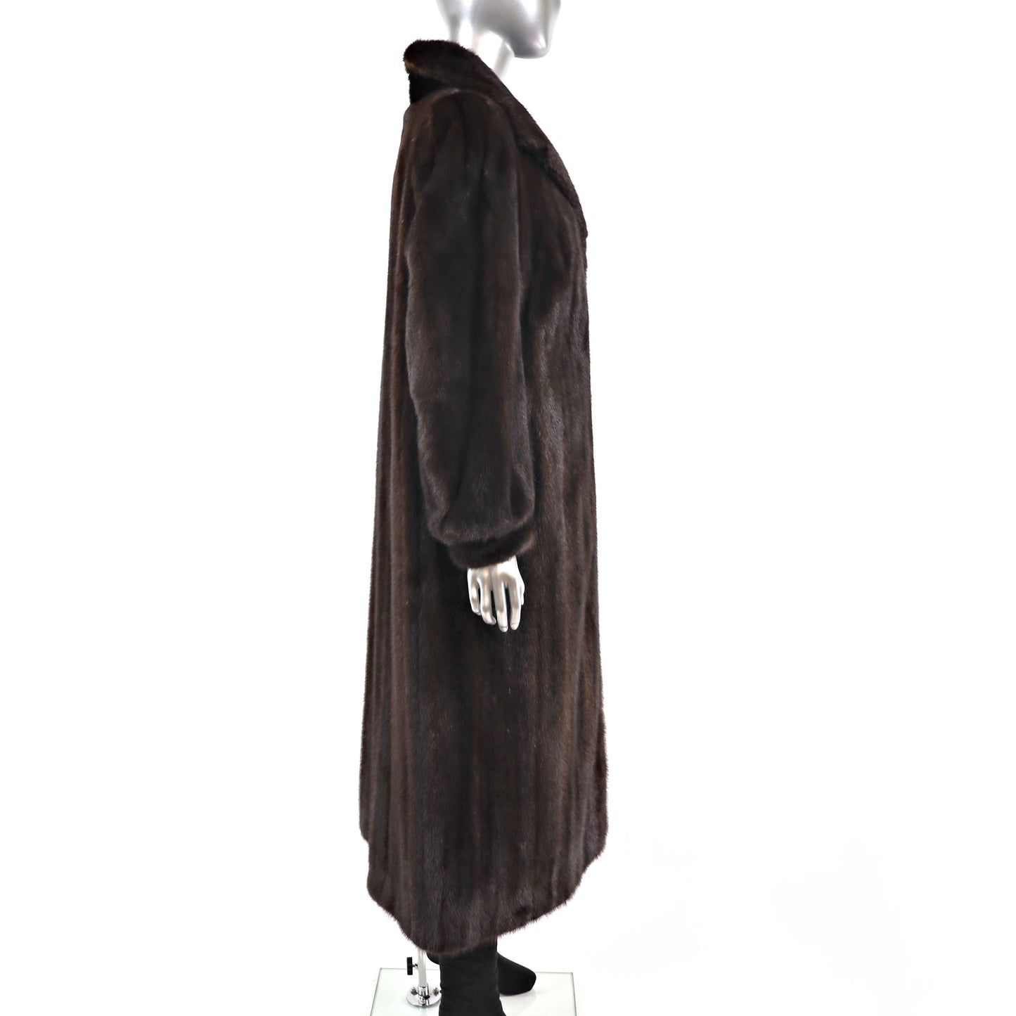 Mahogany Mink Coat- Size L