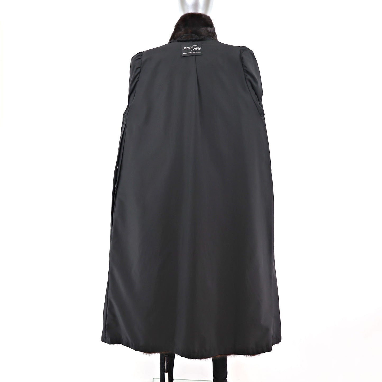 Mahogany Mink Coat- Size L