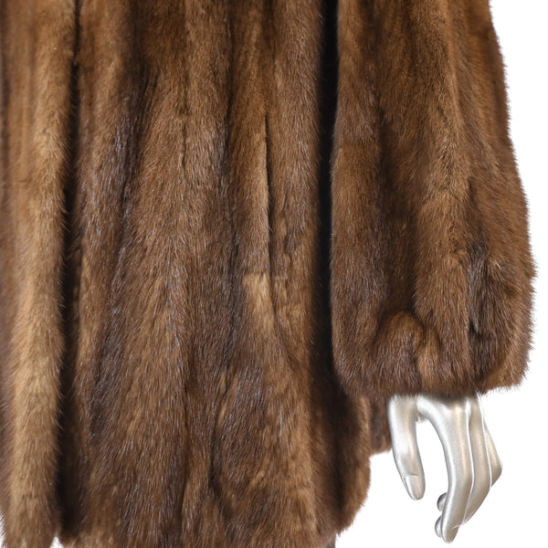 Lunaraine Mink 3/4 Coat- Size M