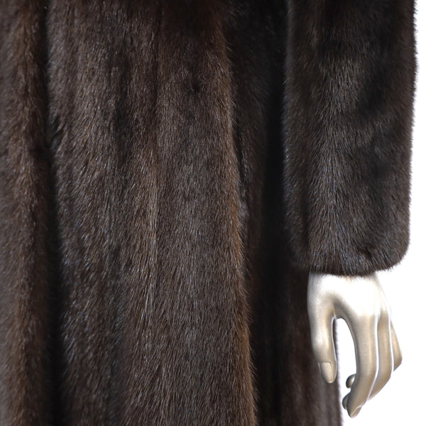 Mahogany Mink Coat- Size S