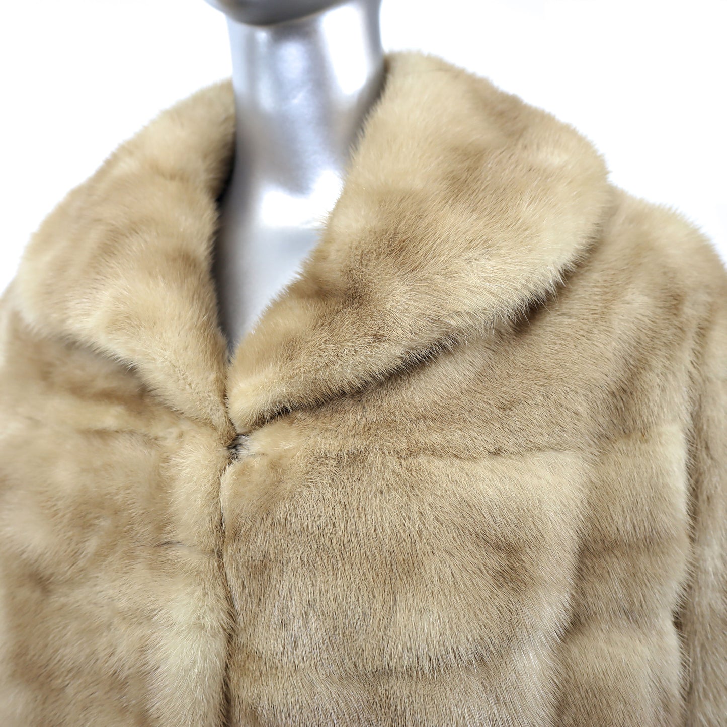 Autumn Haze Mink Horizontal Coat- Size M