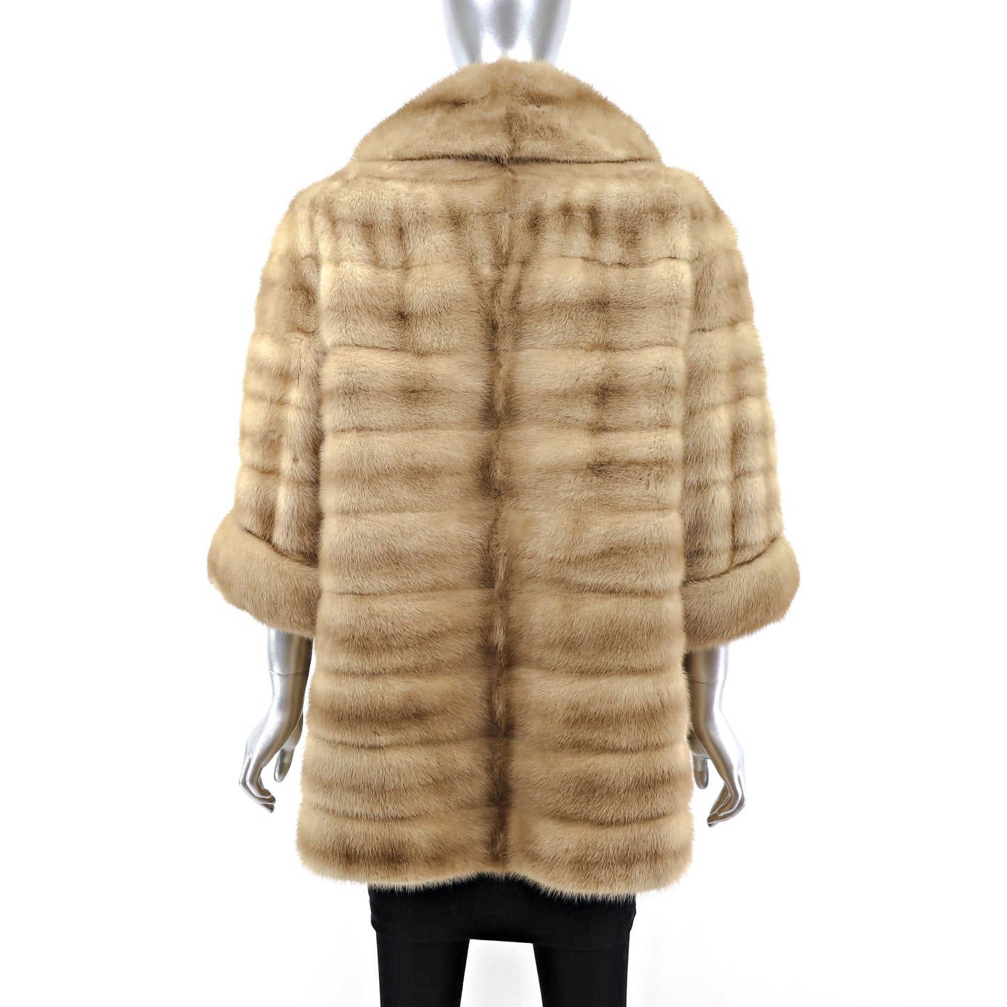 Autumn Haze Mink Horizontal Coat- Size M