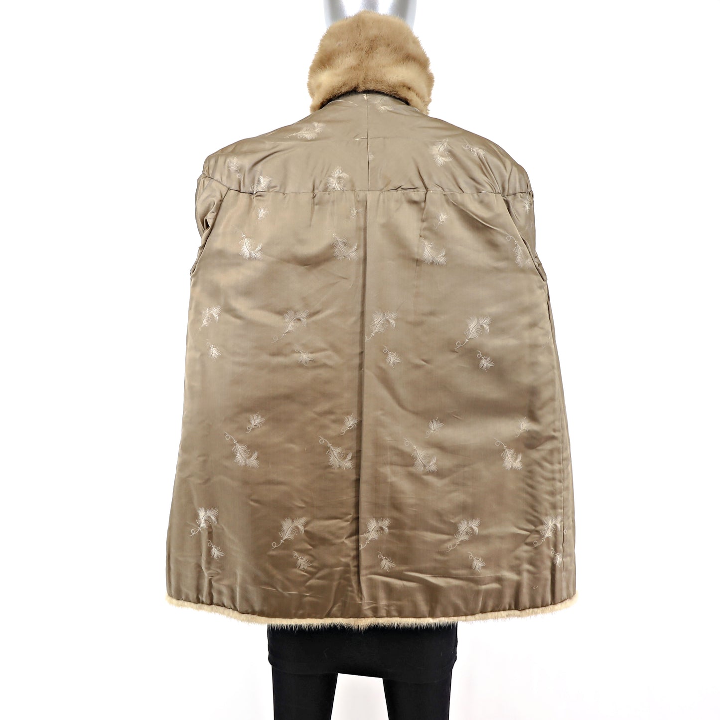 Autumn Haze Mink Horizontal Coat- Size M