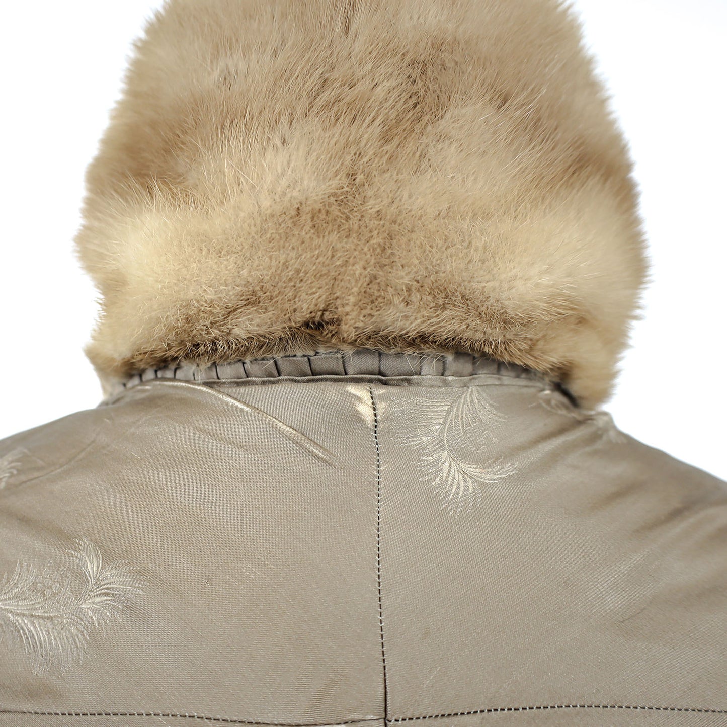 Autumn Haze Mink Horizontal Coat- Size M