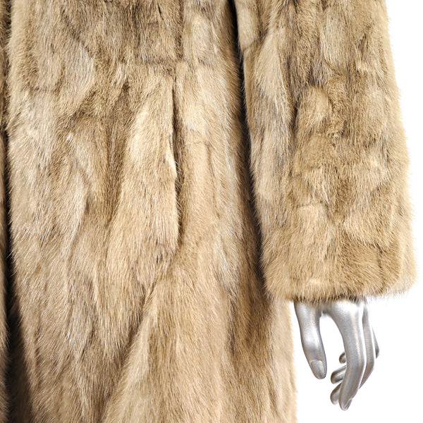 Section Pastel Mink Coat- Size S