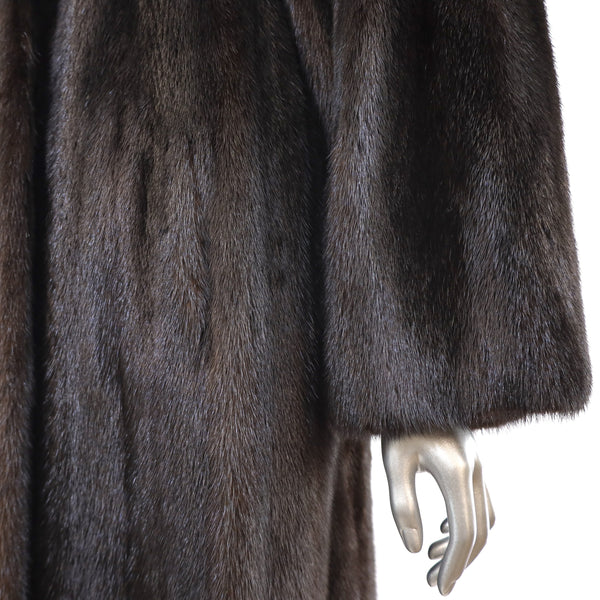 Mahogany Mink Coat- Size XL