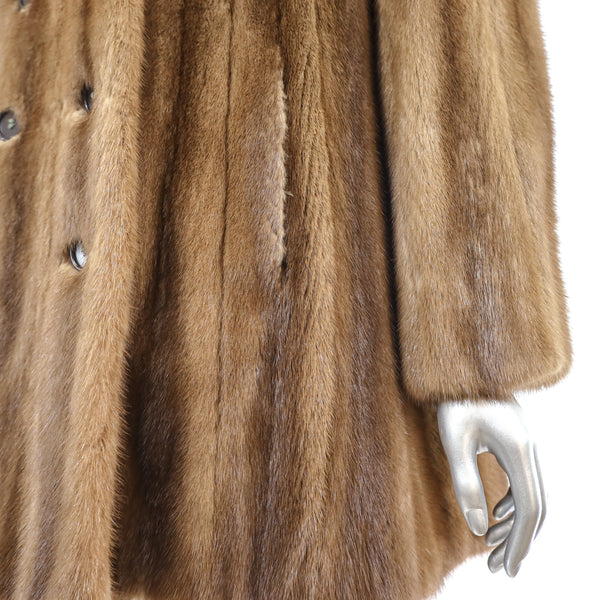 Maximilian Lunaraine Mink 3/4 Coat- Size M