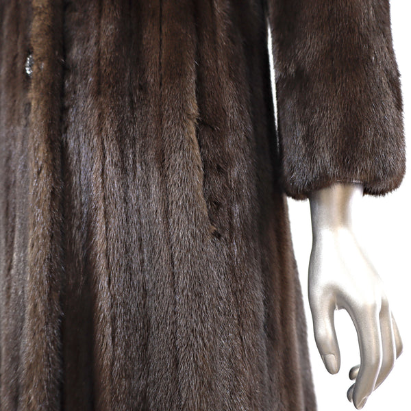 BEN KAHN Mahogany Mink Coat- Size XS