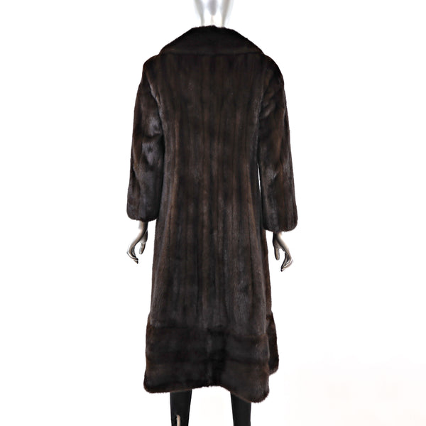 BEN KAHN Mahogany Mink Coat- Size XS