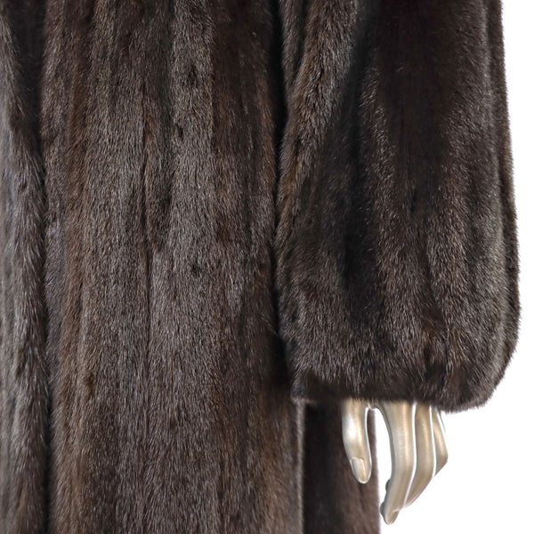 Mahogany Mink Coat- Size S