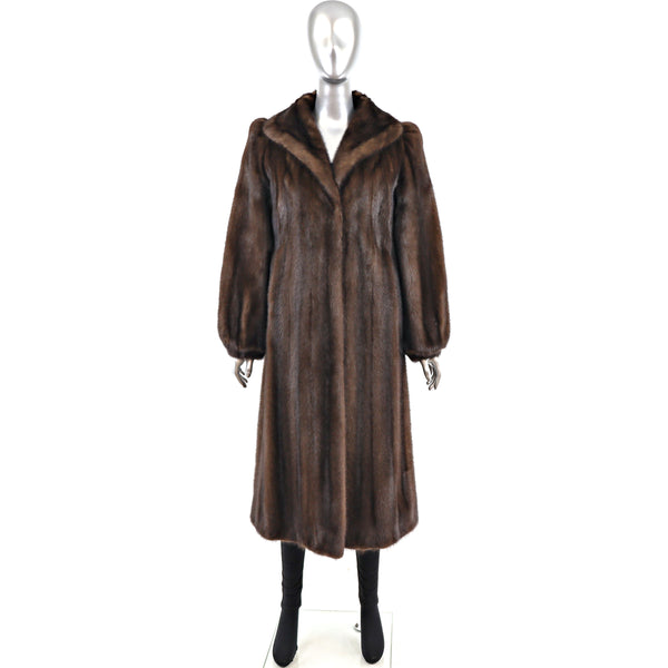 Garfinckel's Mahogany Mink Coat- Size S