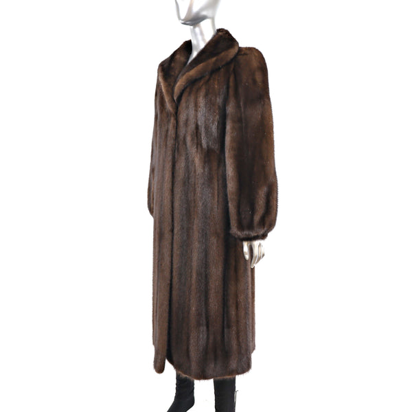 Garfinckel's Mahogany Mink Coat- Size S