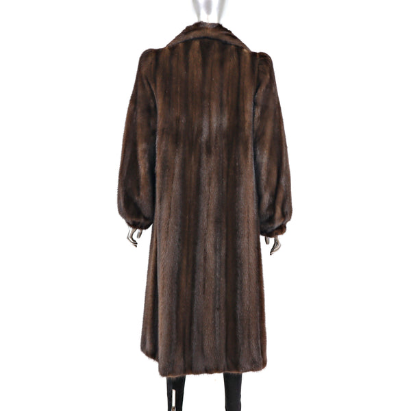 Garfinckel's Mahogany Mink Coat- Size S