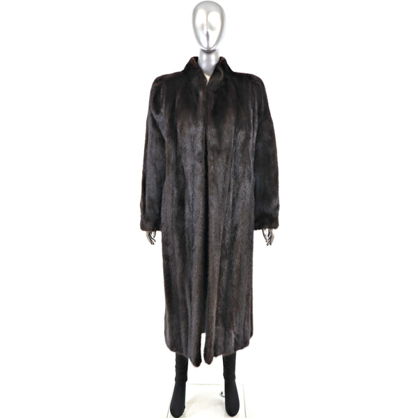 Mahogany Mink Coat- Size M