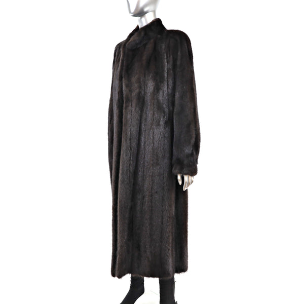 Mahogany Mink Coat- Size M